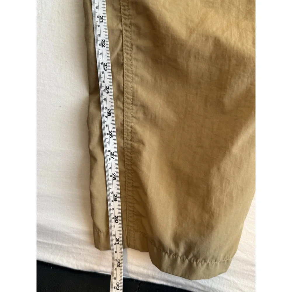 Magellan Outdoors Fish Gear Men's Zip-Off Cargo Pants Water Repellent Size L Tan